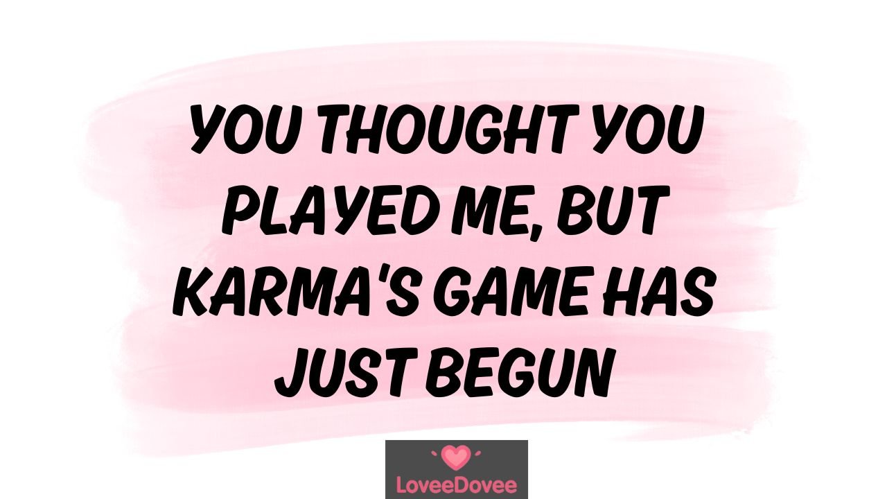 Karma Cheating Quotes For Her